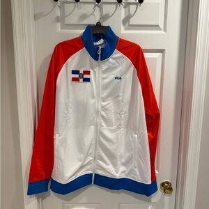 NWT FILA Dominican Republic 🇩🇴 Track Jacket Men’s Sz XXL $70 Soccer